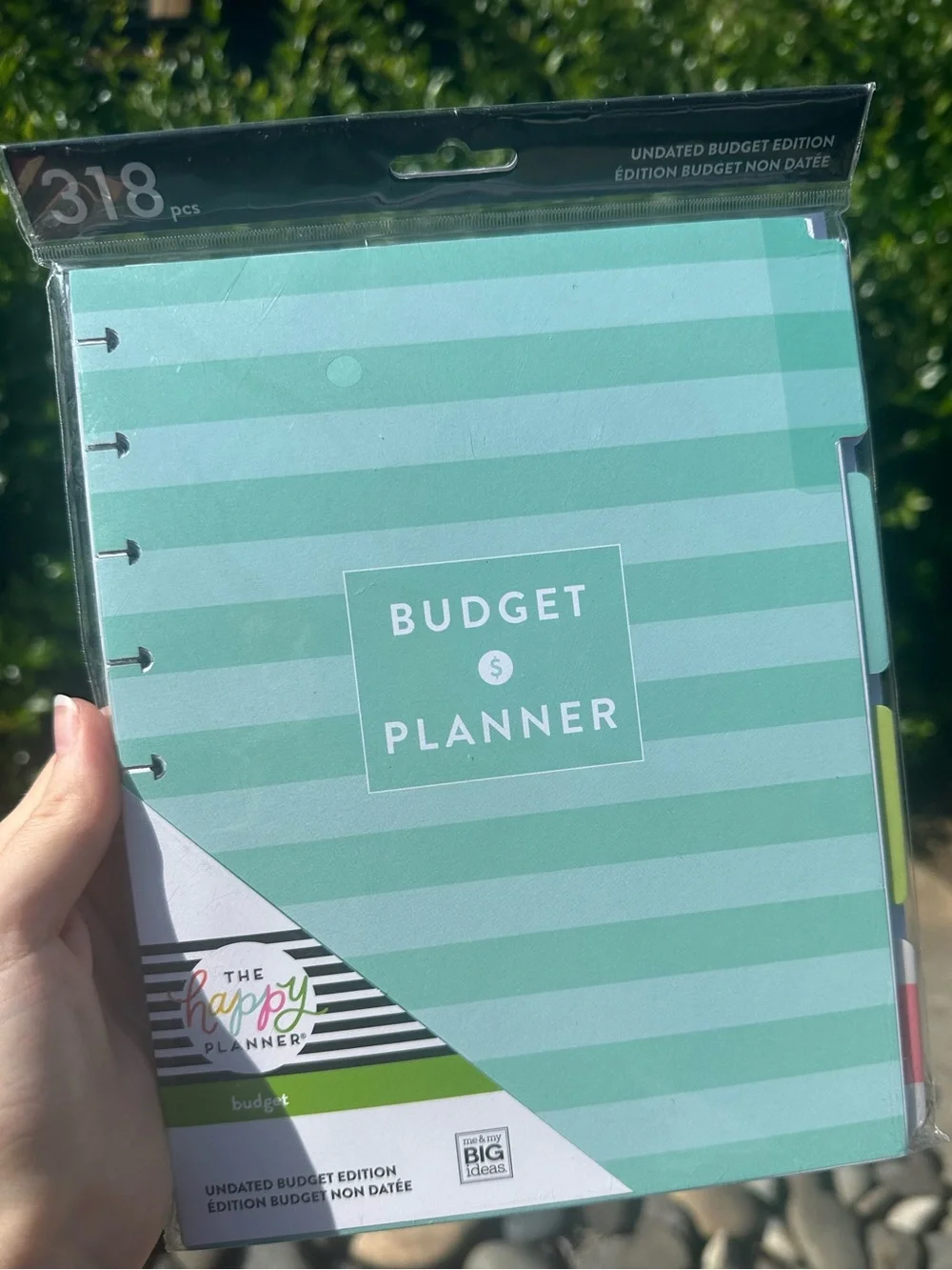 The Happy Planner Undated Budget Edition Insert Pages Stickers